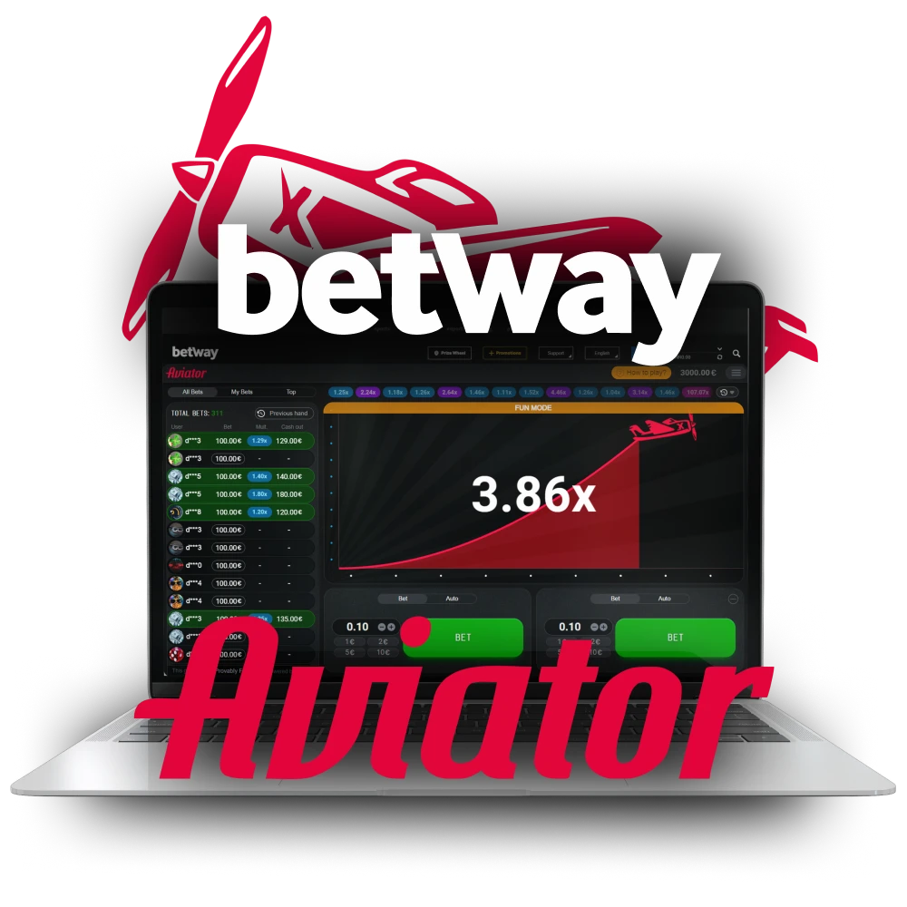 Aviator Betway Casino'da oynayın